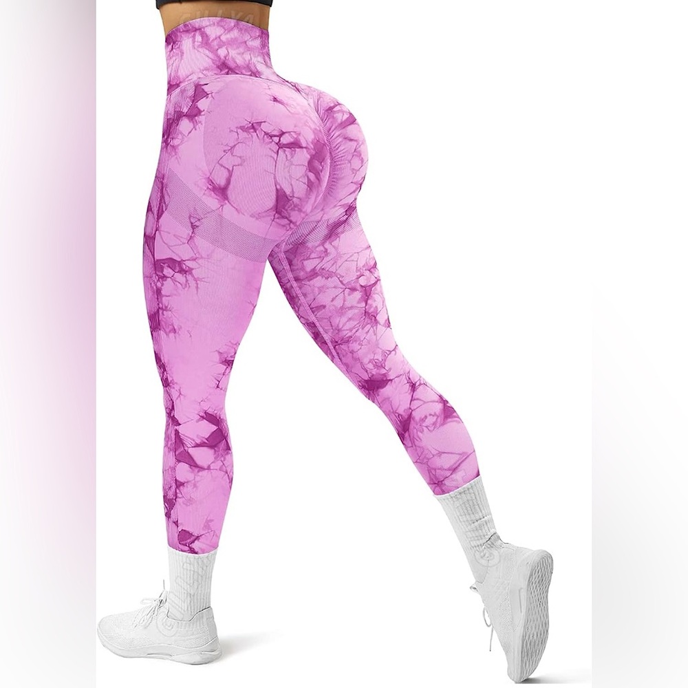 Tie Dye Scrunch But Lifting Leggings